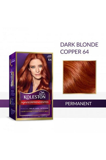 Buy Wella Koleston Kit Dark Blond Copper 64 MENAP in Pakistan