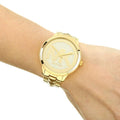 Buy Michael Kors Womens Quartz Runway Stainless Steel Gold Dial 44mm Watch - Mk6714 in Pakistan