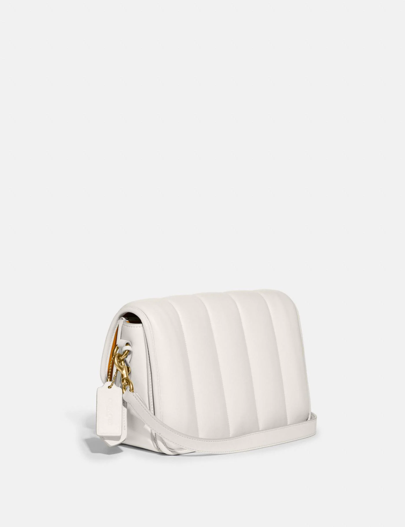 Buy Coach Studio Shoulder With Quilting Bag Medium - Chalk in Pakistan