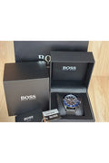 Buy Hugo Boss Men’s Chronograph Quartz Stainless Steel Strap 48mm Watch 1513702 in Pakistan