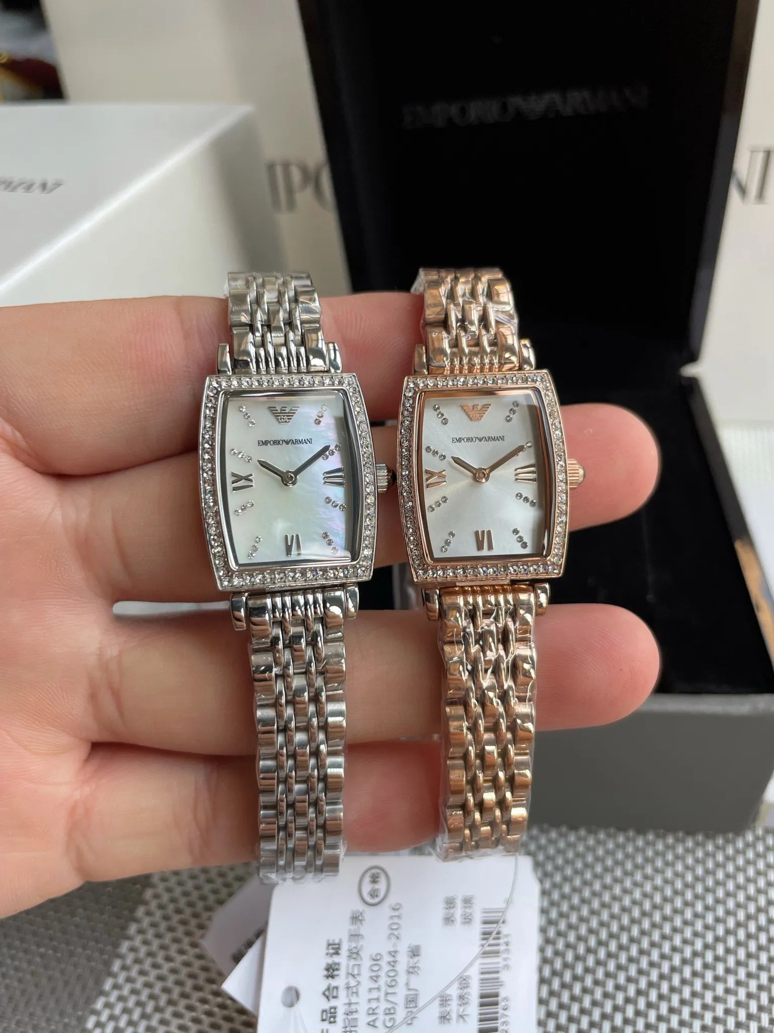 Buy Emporio Armani Analog Quartz Stainless Steel White Dial 26mm Watch for Women - Ar11405 in Pakistan