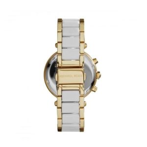 Buy Michael Kors Womens Quartz Parker Stainless Steel White Dial 39mm Watch - Mk6119 in Pakistan