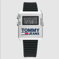 Buy Tommy Hilfiger Mens Digital Silicone Strap Black Dial 32mm Watch - 1791672 in Pakistan