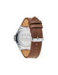 Buy Tommy Hilfiger Quartz Leather Strap White Dial 44mm for Men Watch - 1791614 in Pakistan
