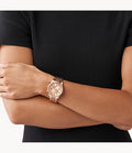 Buy Michael Kors Womens Quartz Stainless Steel Rose Gold Dial 37mm Watch - Mk6357 in Pakistan