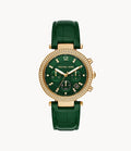 Buy Michael Kors Womens Quartz Green Leather Strap Green Dial 39mm Watch - Mk6985 in Pakistan