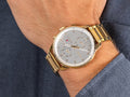 Buy Tommy Hilfiger Mens Quartz Stainless Steel Silver Dial 44mm Watch - 1791576 in Pakistan
