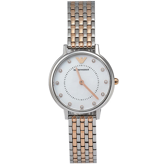Buy Emporio Armani Women’s Quartz Stainless Steel Mother of Pearl Dial 28mm Watch - AR11094 in Pakistan