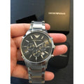 Buy Emporio Armani Mens Chronograph Quartz Stainless Steel Black Dial 43mm Watch - Ar2434 in Pakistan