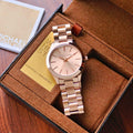 Buy Michael Kors Women’s Quartz Stainless Steel Rose Gold Dial 33mm Watch - MK3513 in Pakistan