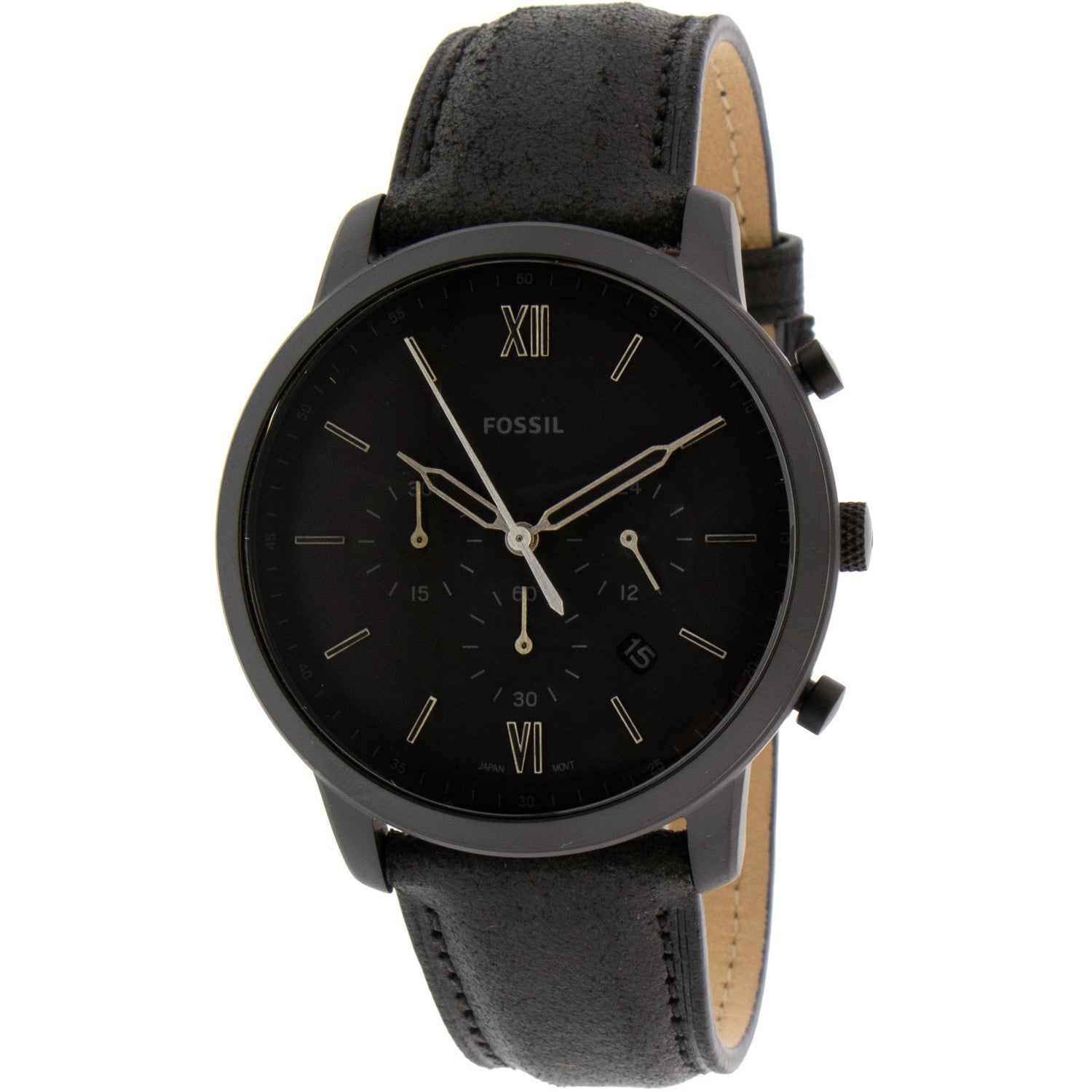Buy Neutra Analog Black Dial Black Leather Strap Watch For Men in Pakistan