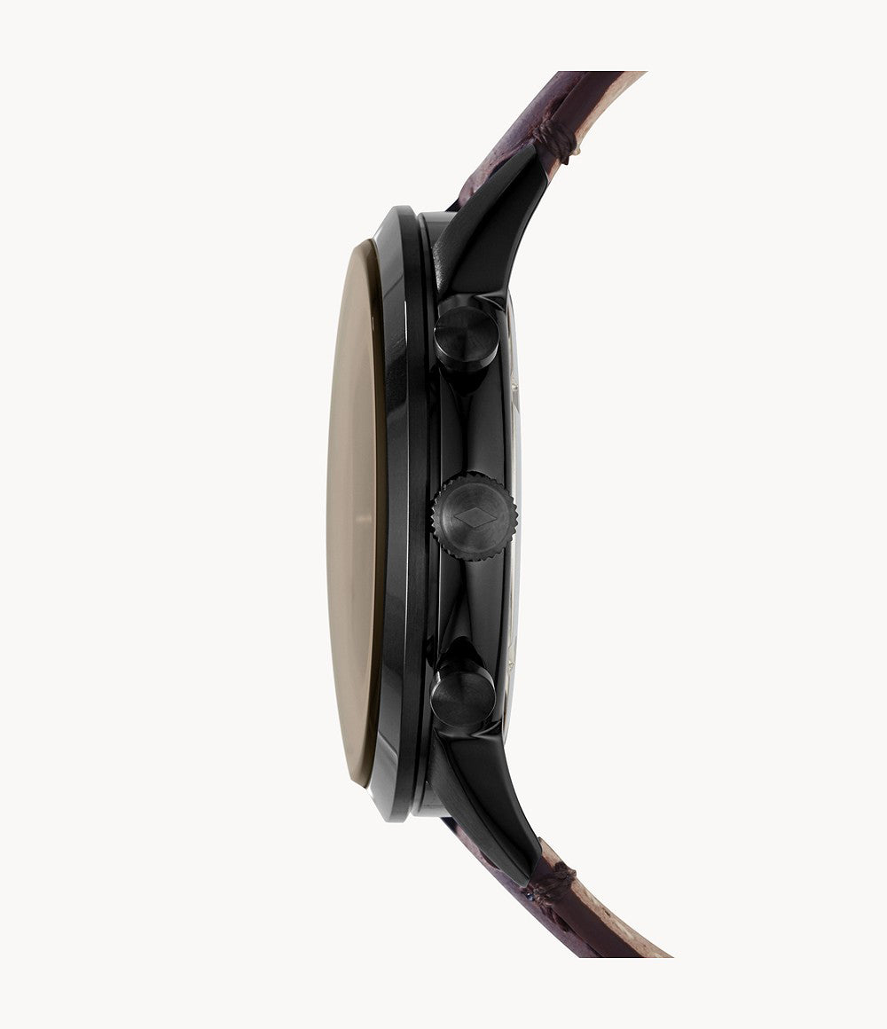 Buy Men's Townsman Stainless Steel And Leather Casual Quartz Chronograph Watch in Pakistan