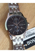 Buy Hugo Boss Men’s Chronograph Quartz Stainless Steel Black Dial 41mm Watch 1513383 in Pakistan