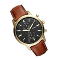 Buy Fossil Men's Chronograph Leather Band Black Dial Watch FS5338 in Pakistan