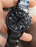 Buy Emporio Armani Mens Quartz Stainless Steel Black Dial 43mm Watch - Ar2453 in Pakistan
