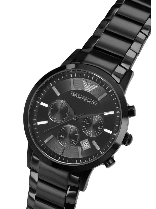Buy Emporio Armani Mens Quartz Stainless Steel Black Dial 43mm Watch - Ar2453 in Pakistan