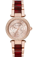 Buy Michael Kors Womens Quartz Stainless Steel Rose Gold Dial 33mm Watch - Mk6239 in Pakistan
