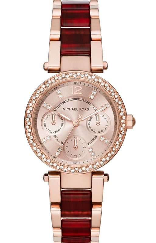 Buy Michael Kors Womens Quartz Stainless Steel Rose Gold Dial 33mm Watch - Mk6239 in Pakistan