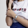 Buy Emporio Armani Women's Analog Stainless Steel White Dial 36mm Watch AR11146 in Pakistan
