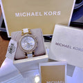 Buy Michael Kors Womens Quartz Parker Stainless Steel White Dial 39mm Watch - Mk6119 in Pakistan