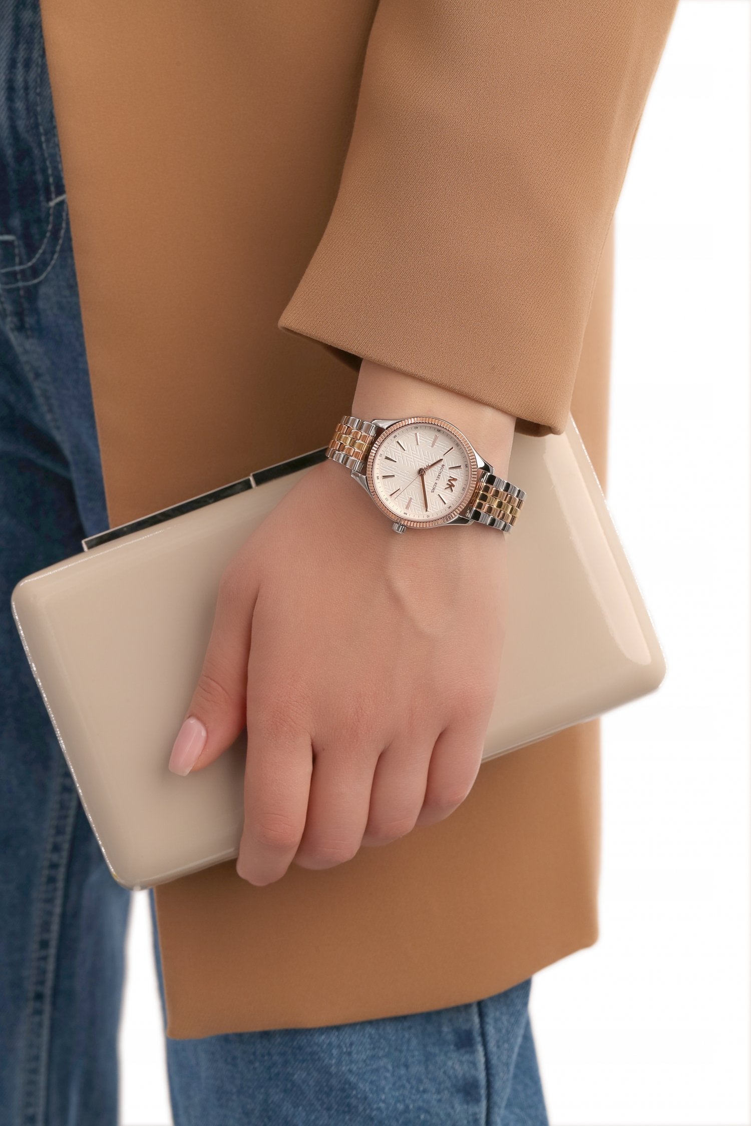 Buy Michael Kors Women’s Quartz Stainless Steel White Dial 36mm Watch - MK6642 in Pakistan