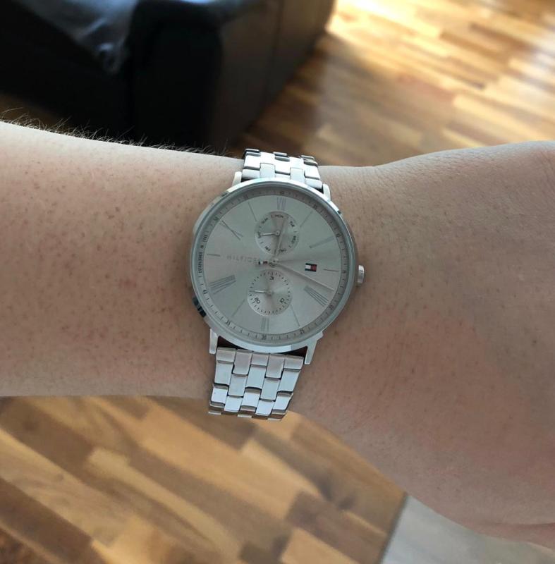 Buy Tommy Hilfiger Quartz Stainless Steel Silver Dial 38mm Watch for Women - 1782068 in Pakistan