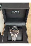 Buy Hugo Boss Men’s Chronograph Quartz Stainless Steel Black Dial 41mm Watch 1513383 in Pakistan