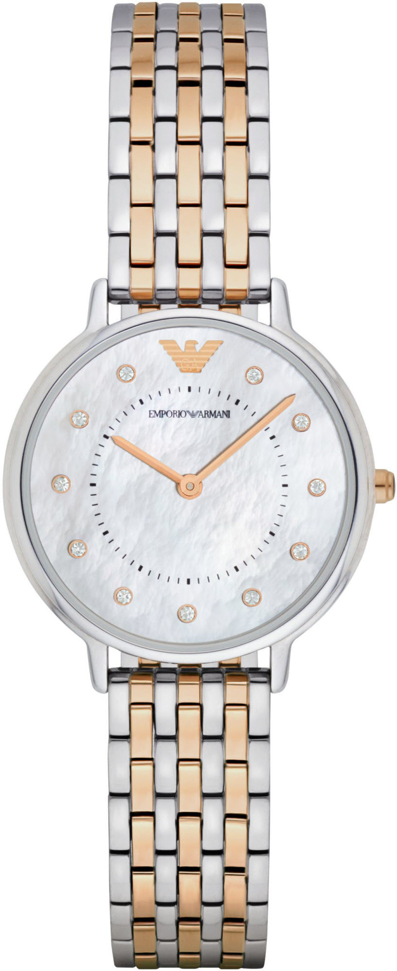 Buy Emporio Armani Womens Quartz Stainless Steel Mother Of Pearl Dial 32mm Watch - Ar2508 in Pakistan