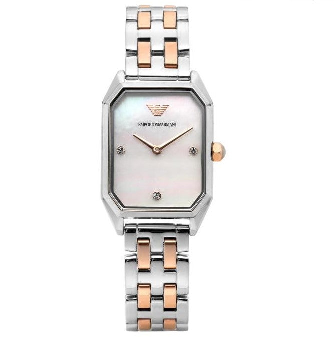 Buy Emporio Armani Women's Analog Stainless Steel White Dial 36mm Watch AR11146 in Pakistan