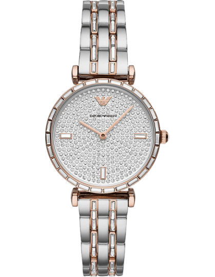 Buy Emporio Armani Women's Analog Stainless Steel Silver Dial 32mm Watch AR11293 in Pakistan