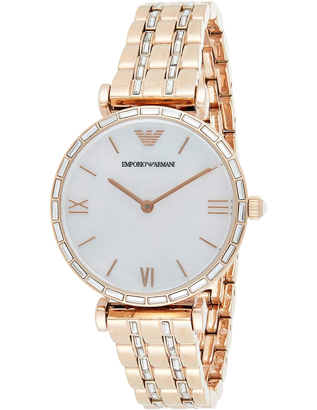 Buy Emporio Armani Womens Analog Stainless Steel Mother Of Pearl Dial 32mm Watch - Ar11294 in Pakistan