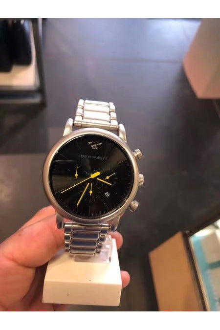 Buy Emporio Armani Men’s Quartz Stainless Steel Black 46mm Watch - AR11324 in Pakistan