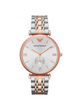 Buy Emporio Armani Men’s Quartz Two Tone Stainless Steel Silver Dial 40mm Watch - AR1677 in Pakistan