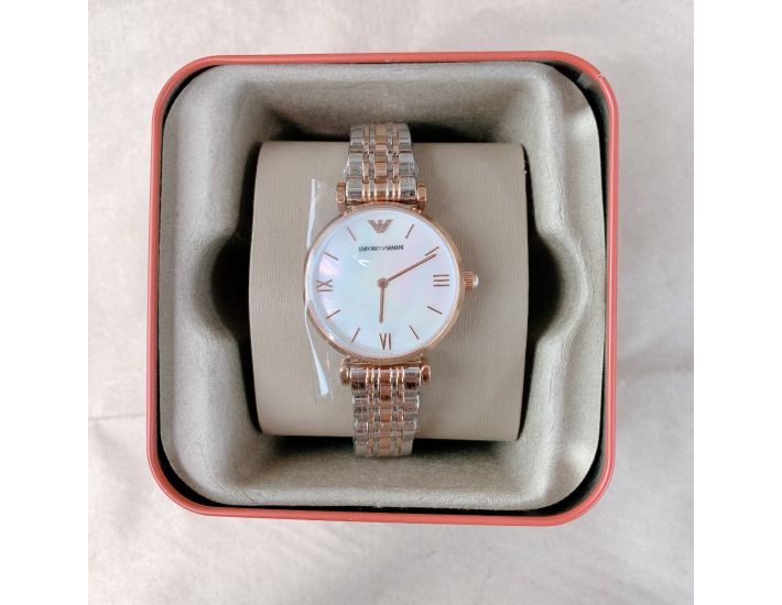 Buy Emporio Armani Womens Quartz Stainless Steel White Dial 32mm Watch - Ar1683 in Pakistan