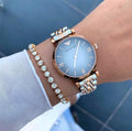 Buy Emporio Armani Women’s Analog Stainless Steel Grey Dial 32mm Watch - AR1725 in Pakistan