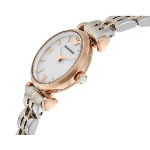 Buy Emporio Armani Womens Analog Stainless Steel Mother Of Pearl Dial 22mm Watch - Ar1764 in Pakistan