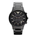 Buy Emporio Armani Mens Quartz Stainless Steel Black Dial 43mm Watch - Ar2453 in Pakistan
