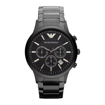 Buy Emporio Armani Mens Quartz Stainless Steel Black Dial 43mm Watch - Ar2453 in Pakistan
