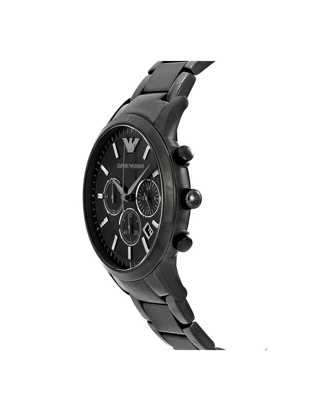 Buy Emporio Armani Mens Quartz Stainless Steel Black Dial 43mm Watch - Ar2453 in Pakistan