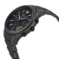 Buy Emporio Armani Mens Chronograph Quartz Stainless Steel Black Dial 43mm Watch - Ar1452 in Pakistan