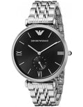 Buy Emporio Armani Stainless Steel Black Dial 40mm Watch for Men - Ar1676 in Pakistan