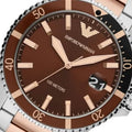 Buy Emporio Armani Quartz Stainless Steel Brown Dial 42mm Watch for Men - Ar11340 in Pakistan