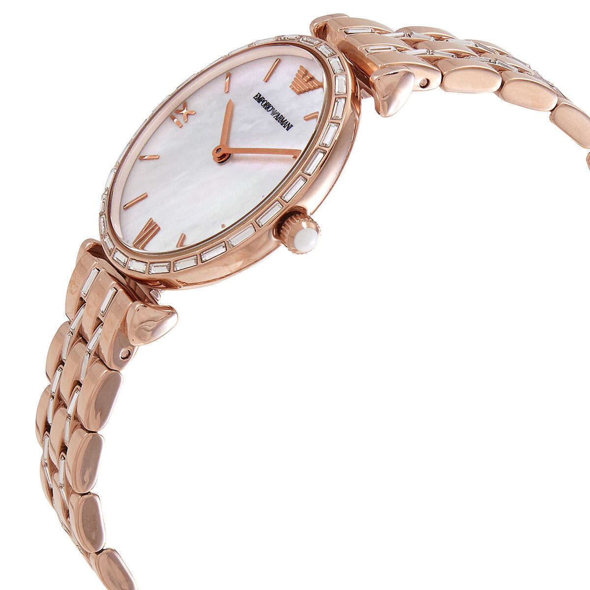 Buy Emporio Armani Womens Analog Stainless Steel Mother Of Pearl Dial 32mm Watch - Ar11294 in Pakistan
