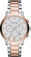 Buy Emporio Armani Men's Chronograph Quartz Stainless Steel White Dial 44mm Watch AR11209 in Pakistan