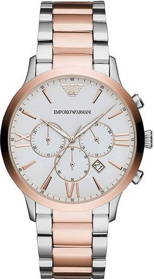 Buy Emporio Armani Men's Chronograph Quartz Stainless Steel White Dial 44mm Watch AR11209 in Pakistan