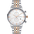 Buy Emporio Armani Men's Chronograph Quartz Stainless Steel White Dial 43mm Watch AR0399 in Pakistan