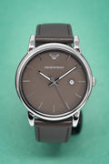 Buy Emporio Armani Quartz Leather Strap Brown Dial 41mm Watch for Men - Ar1729 in Pakistan