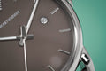 Buy Emporio Armani Quartz Leather Strap Brown Dial 41mm Watch for Men - Ar1729 in Pakistan