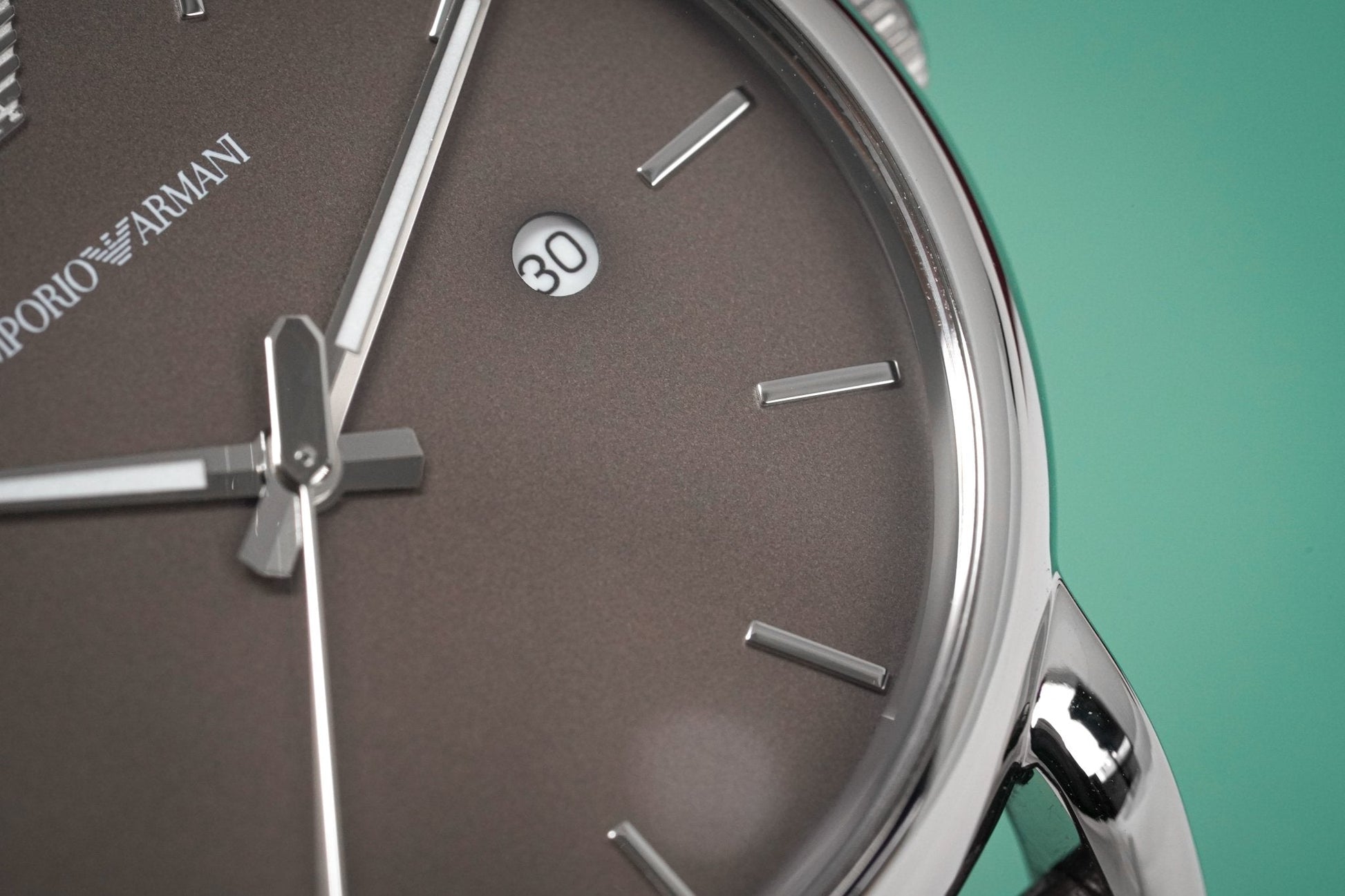 Buy Emporio Armani Quartz Leather Strap Brown Dial 41mm Watch for Men - Ar1729 in Pakistan