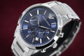 Buy Emporio Armani Men's Chronograph Quartz Stainless Steel Blue Dial 41mm Watch AR2448 in Pakistan